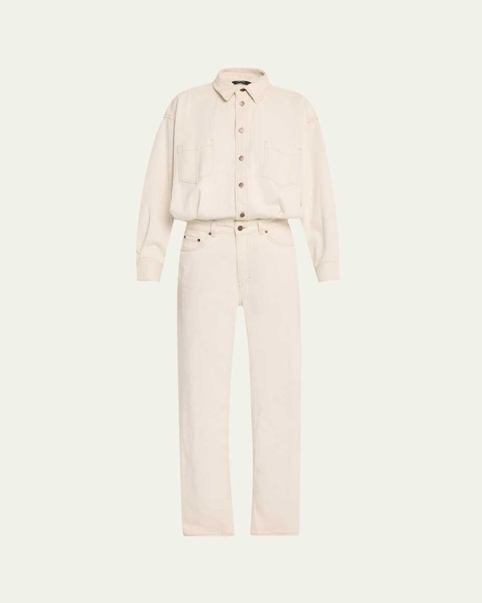 Tilda Long-Sleeve Denim Shirt